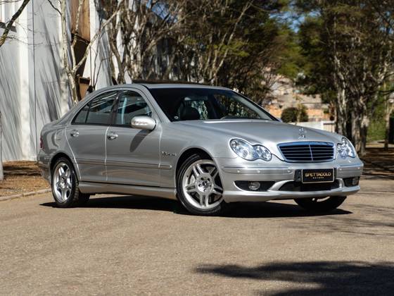 MERCEDES-BENZ C 32K AMG 3.2 SEDAN V6 24V GASOLINA 4P AUTOMÁTICO